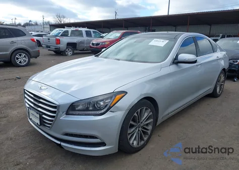 2015 Hyundai Genesis 3.8 z USA, uszkodzony, nr VIN KMHGN4JE5FU033879